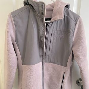 North Face Fleece Jacket with Hood